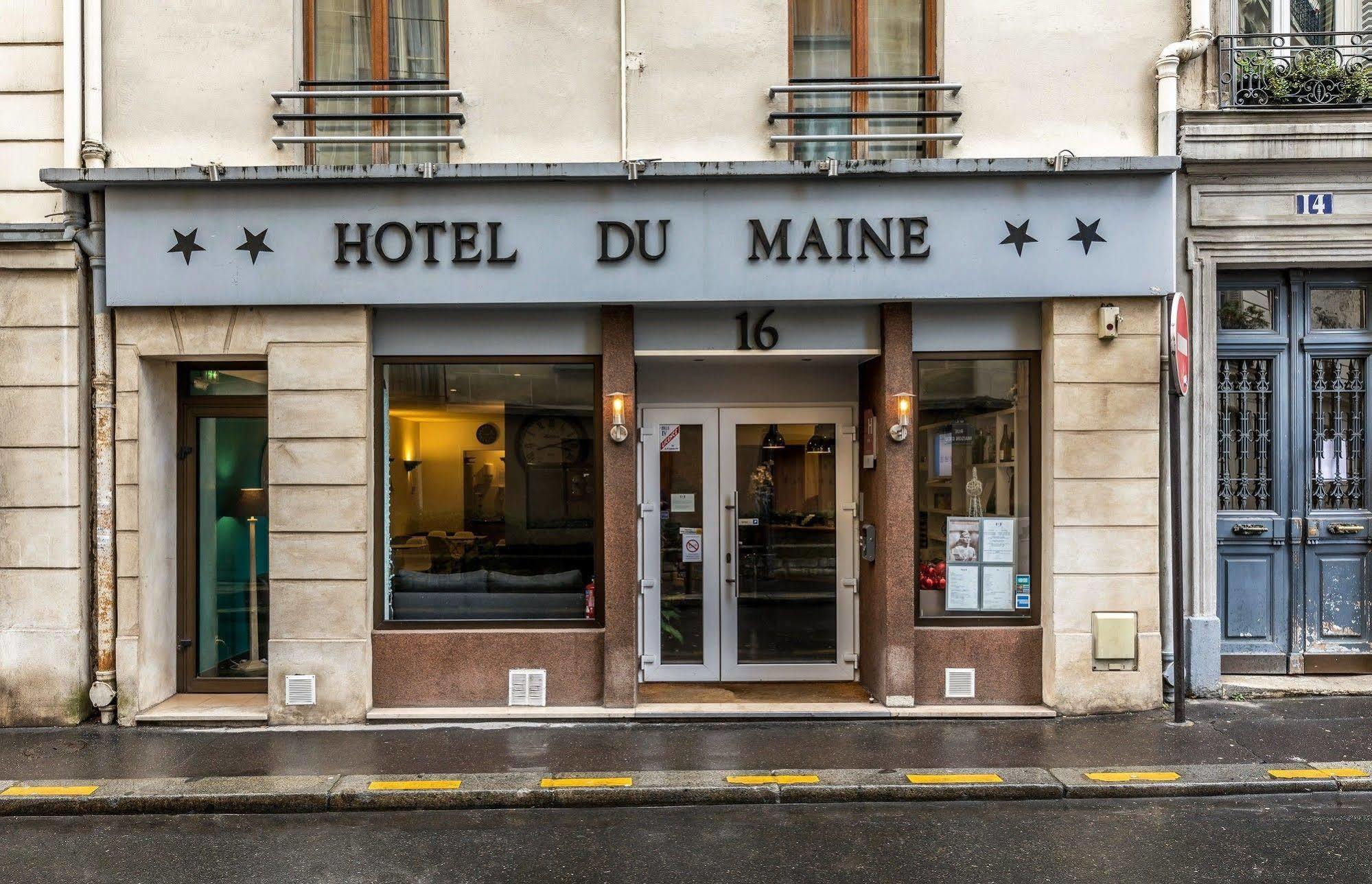 Hotel Du Maine Paris Exterior foto